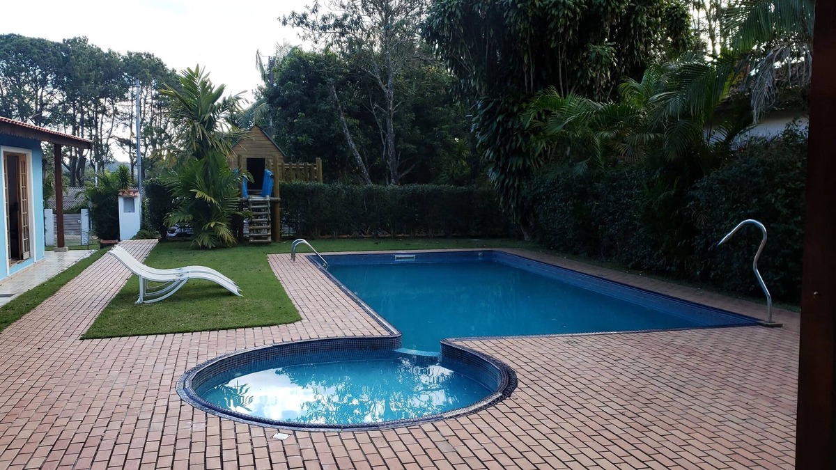 Sao Paulo House | Lovely house with pool and wooden houses on the banks of Guarapiranga Dam