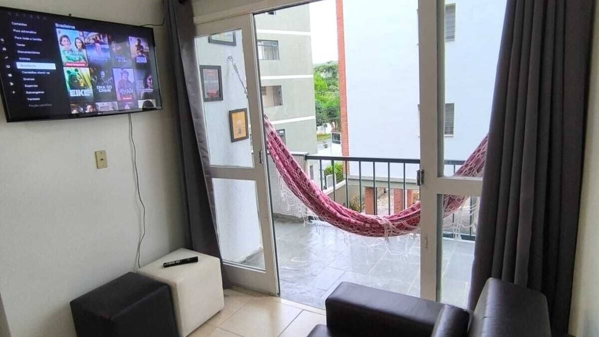 Loteamento Joao Batista Juliao Apartment | Complete apartment Tortugas Guarujá 4 minutes walk from the beach, everything close by, perfect.