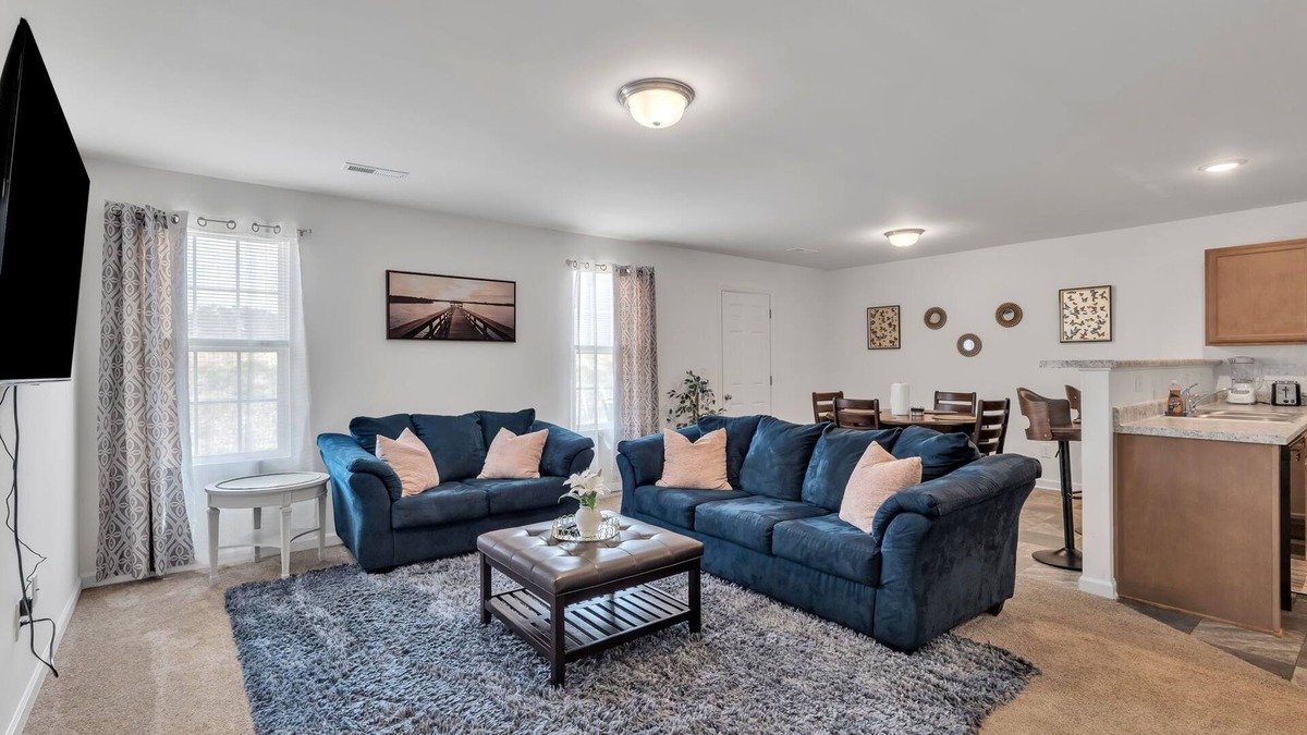 Greensboro House | Brand new 2025 4 Bedroom Home–Prime Greensboro Location Near Coliseum & Downtown