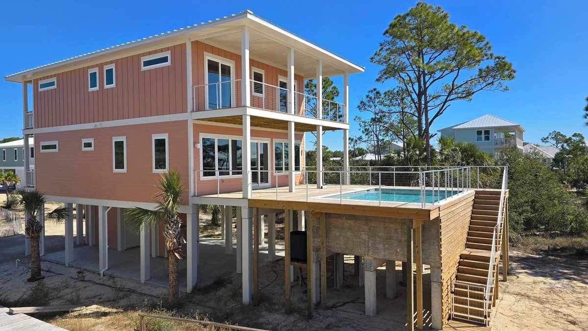 Indian Pass House | Brand New Beachfront Build, Private Pool, Pet-Friendly, Indian Pass Beaches