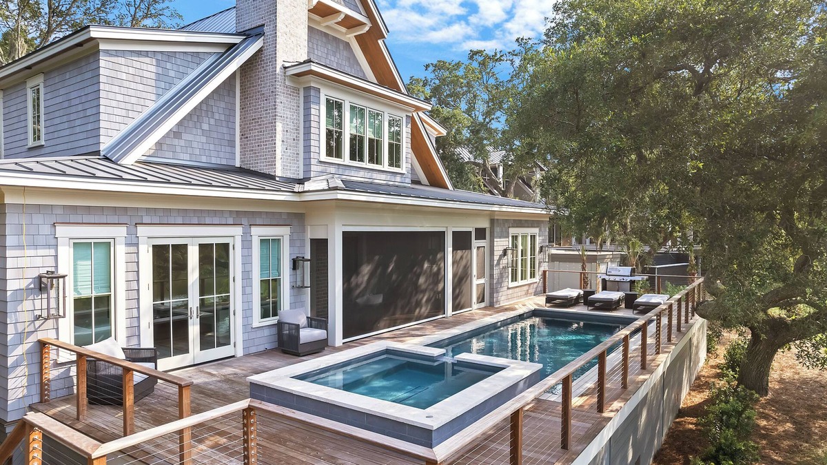 Vanderhorst Plantation House | BRAND NEW BUILD in Exclusive Ocean Park Location on Kiawah! Private Pool and Hot Tub!