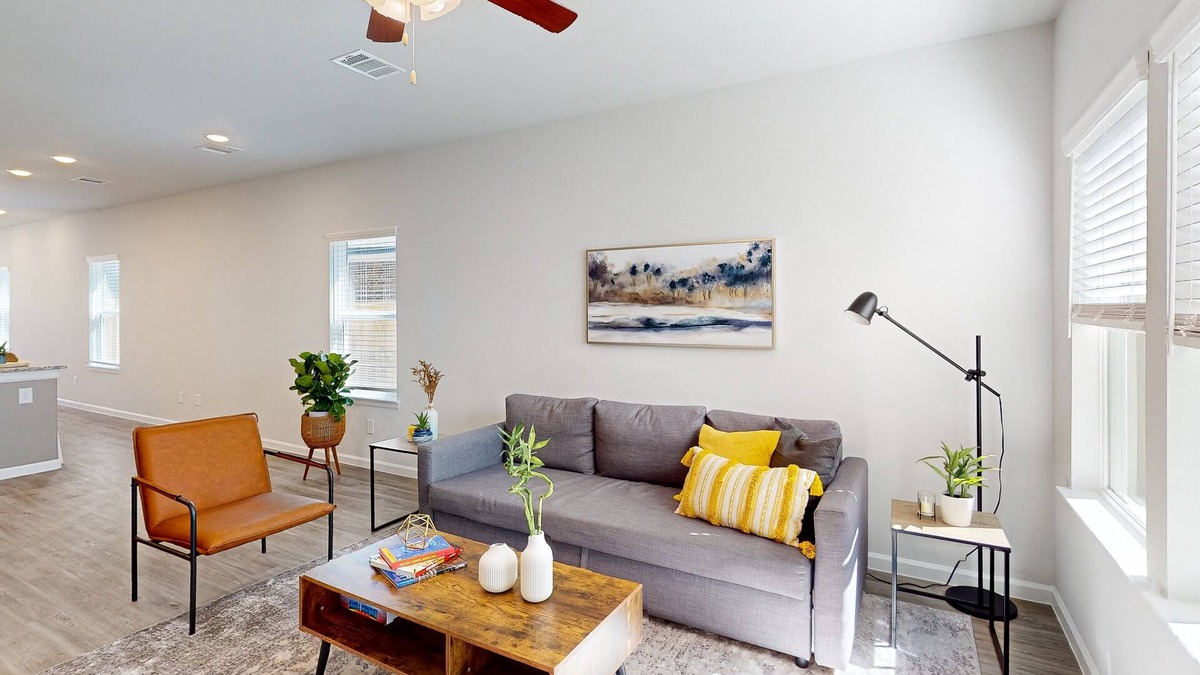 Porter House | Brand-new, dog-friendly home with sunset views, private yard, patio, W/D & AC