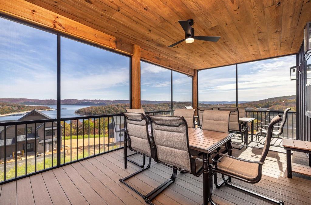 Kimberling City House | BRAND NEW! Gorgeous Lake Views and FREE Amenities. Luxury Lodge with 2 Resort Pools