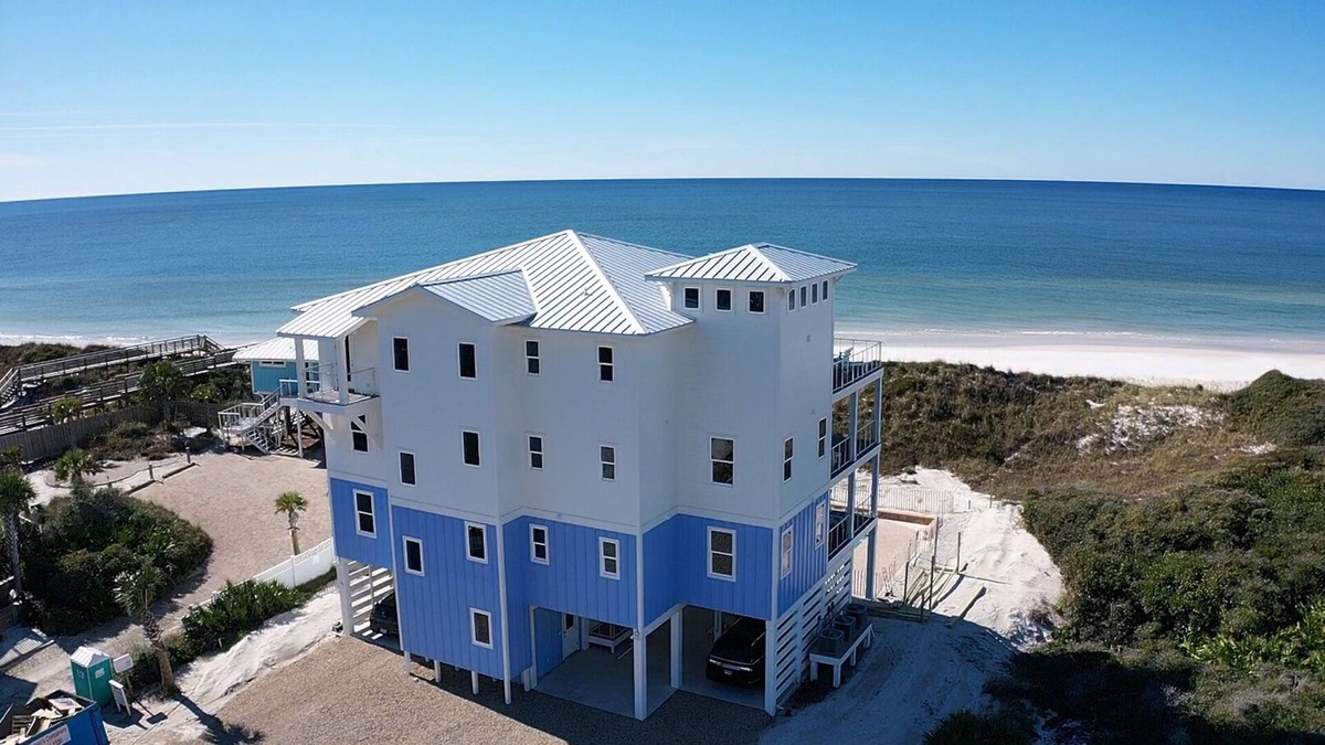 Port St. Joe House | Brand new GULF FRONT, elevator, private pool and beach access, pets welcome!