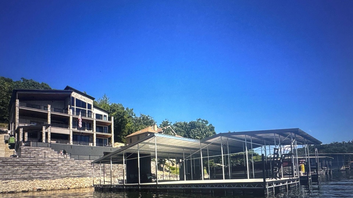 Osage Beach House | Brand New Lavish 6 bedroom Lake House with Pool and Dock in Luxurious Porta Cima