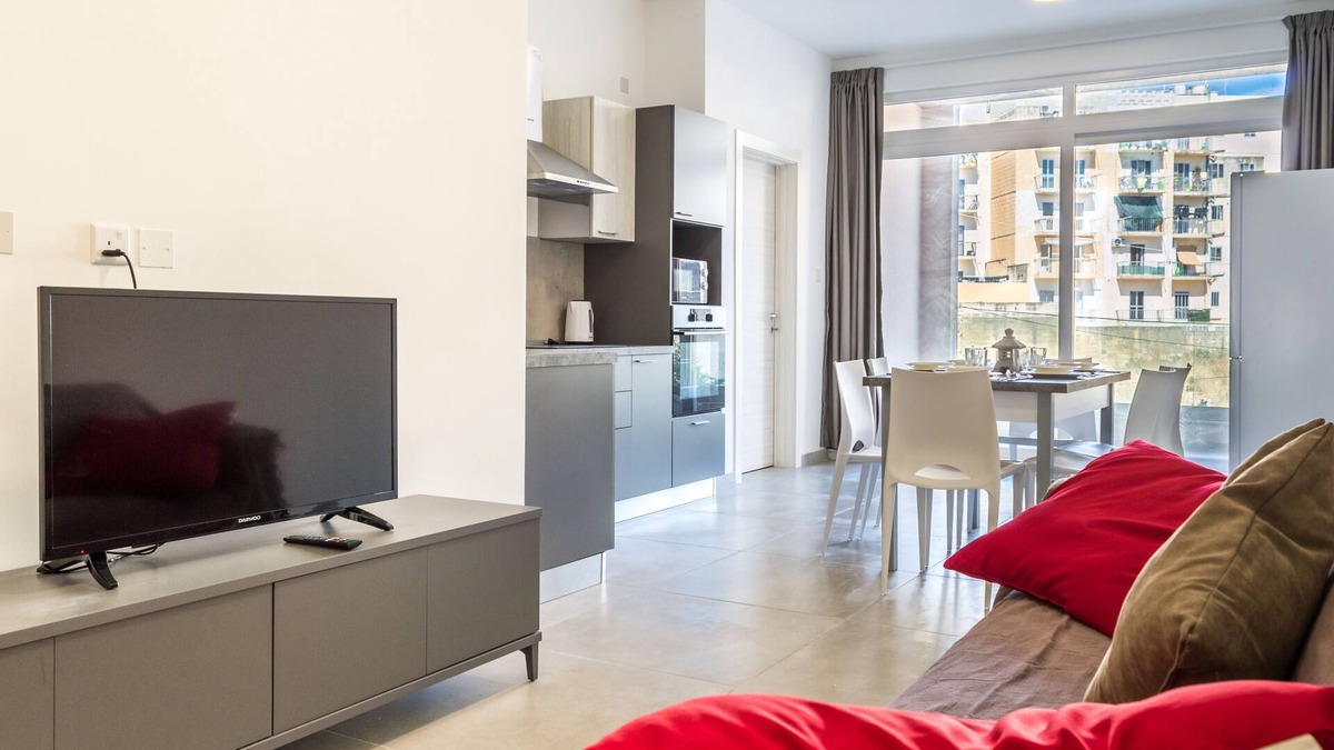 Qawra Apartment | Brand new Modern and Bright Apartment C1