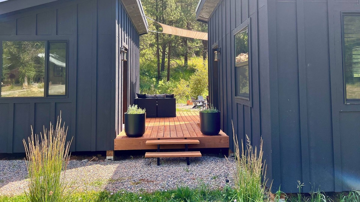 Durango Cabin | BRAND NEW OFF GRID CABINS ON THE CREEK!