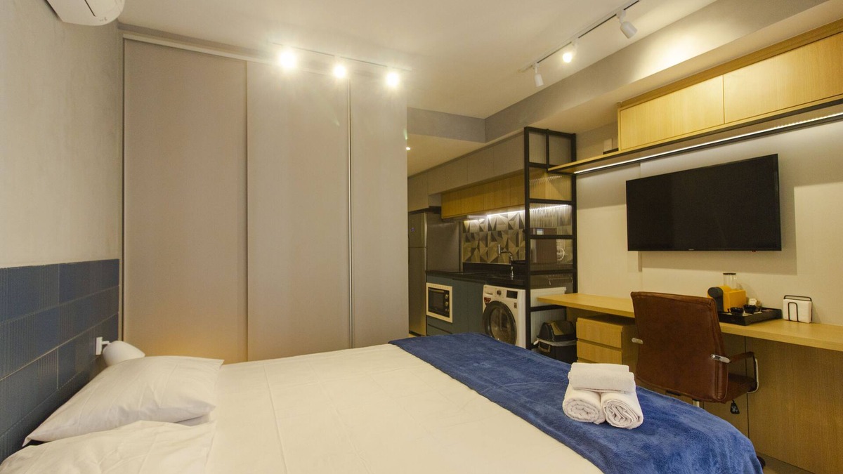 Consolacao Apartment | Brand new studio 10 minutes from Av. Paulista - Belint 01