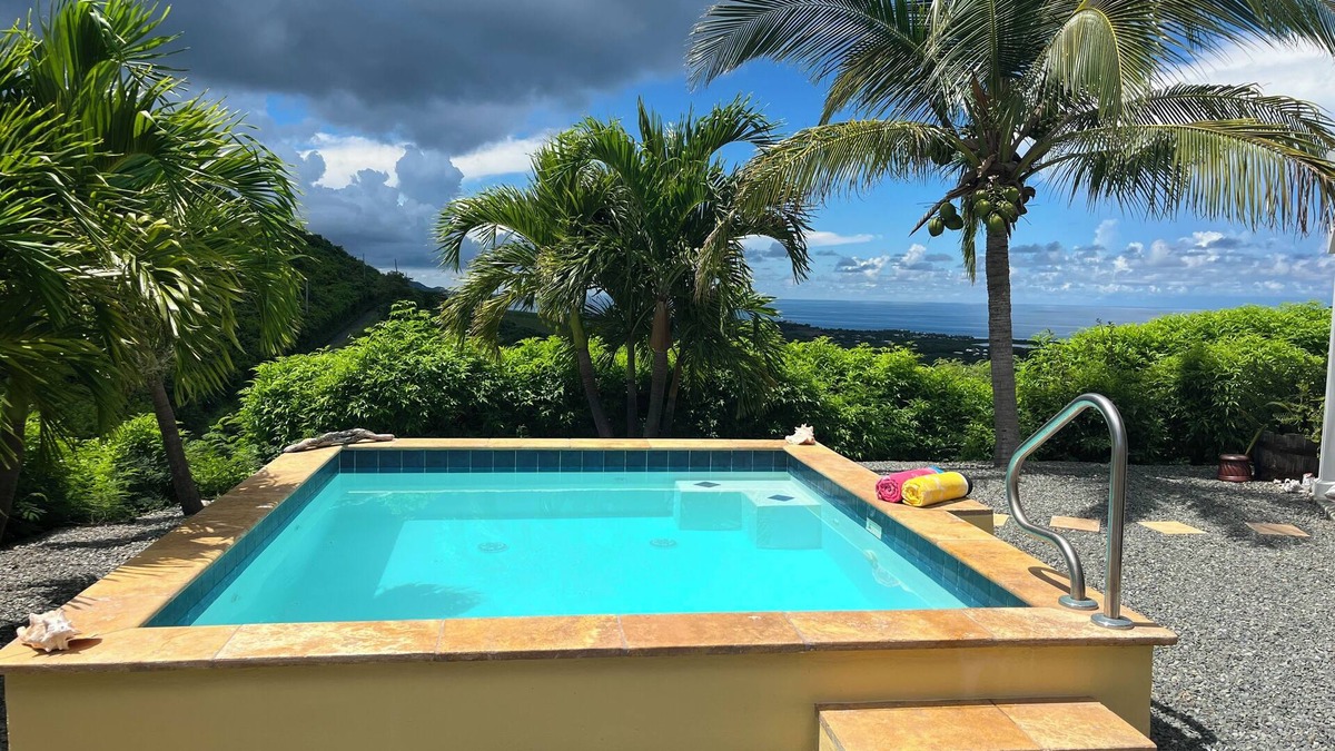 Estate Union and Mount Washington Villa | Brand new to VRBO! Beautiful 2-bedroom villa with ocean-views & private pool.