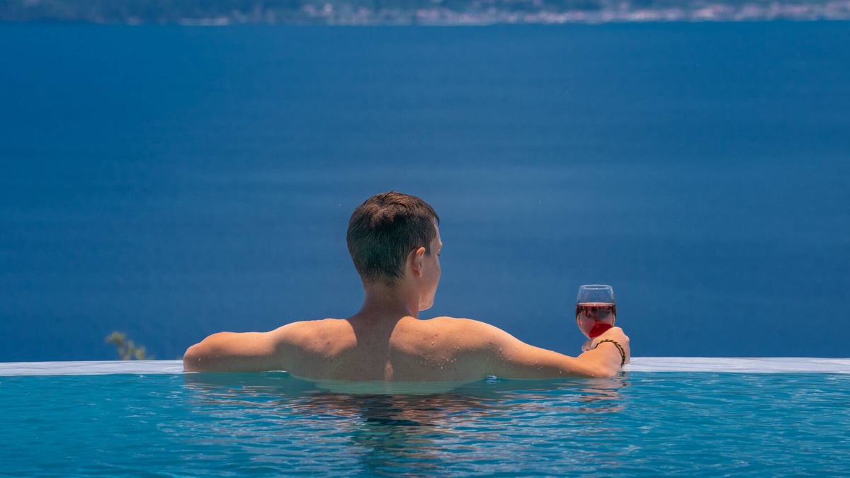 Agia Efimia Villa | Brand new villa infinity pool and sea view