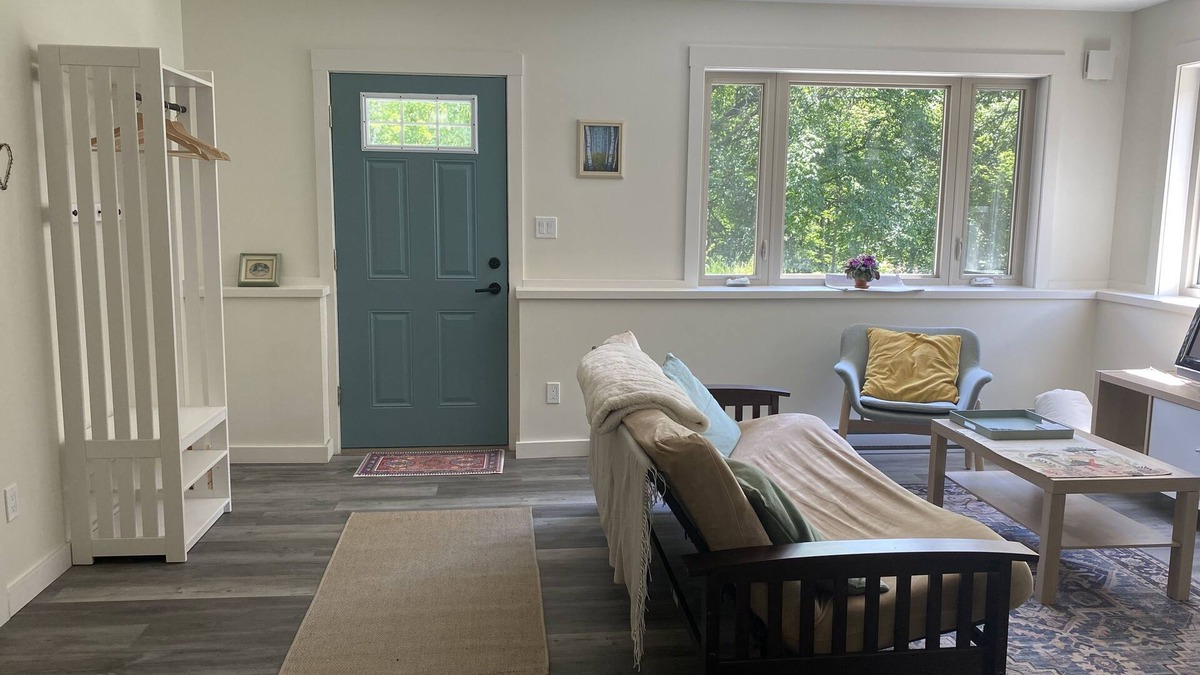 Kaslo Cottage | Brand new walk out basement. Peaceful, and surrounded by beautiful forest.