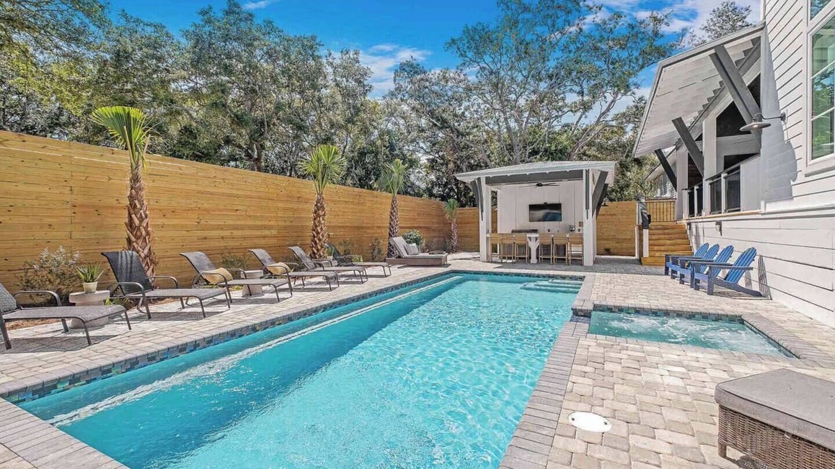 Dune Allen Beach House | Brandon’s Luxury Home with Private Heated Pool
