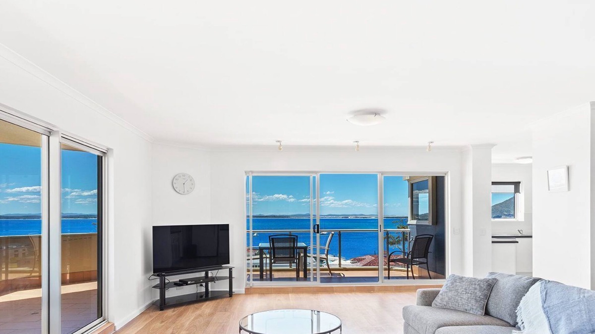 Shoal Bay Apartment | Breakwater Apartment 402 - Looking over Shoal Bay