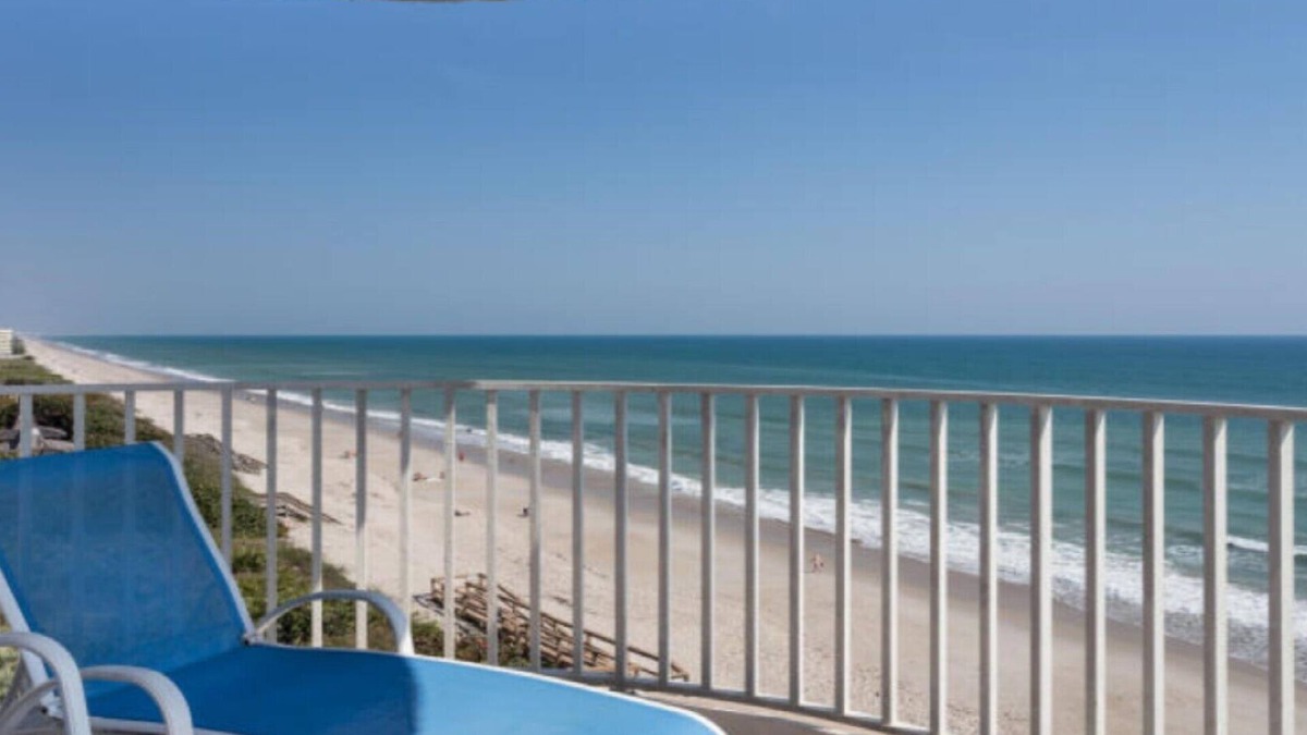 Indian Harbour Beach Condo | BREATH TAKING VIEWS of the Atlantic Ocean and Rocket Launches from sixth floor.