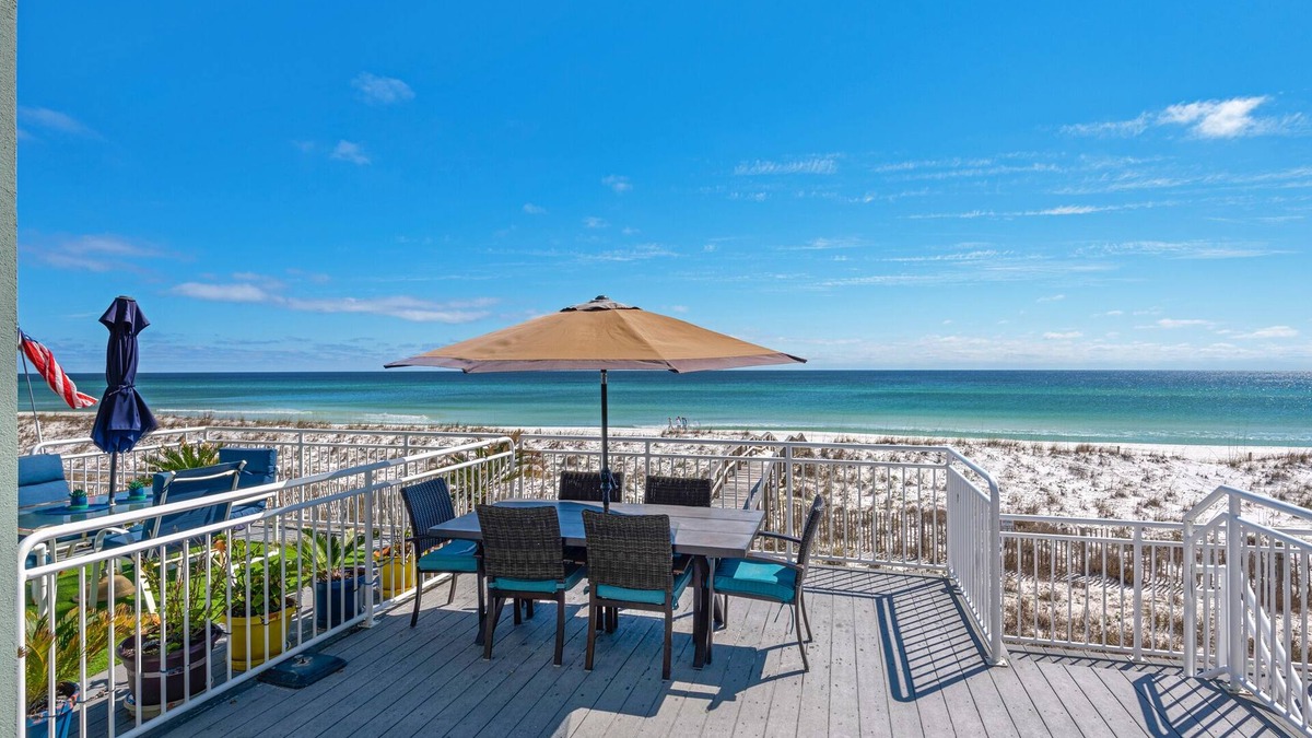 White Sands Condo | 🏖️Breathtaking Beach Front-Elevator-Tub-Gulf Views-4BR White Sands 423