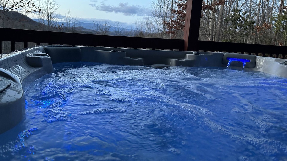 Brevard House | Breathtaking Mountain Views minutes from Brevard w/new Artesian Hot Tub
