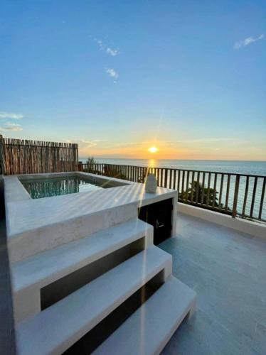 Isla Holbox Apartment | Breathtaking Ocean Vista Penthouse with Private Pool