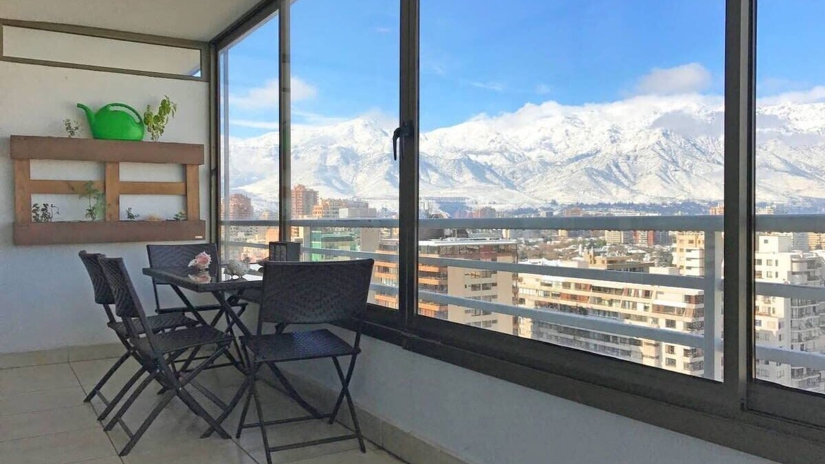 Santiago Apartment | Breathtaking View - Parking, Pool & Gym