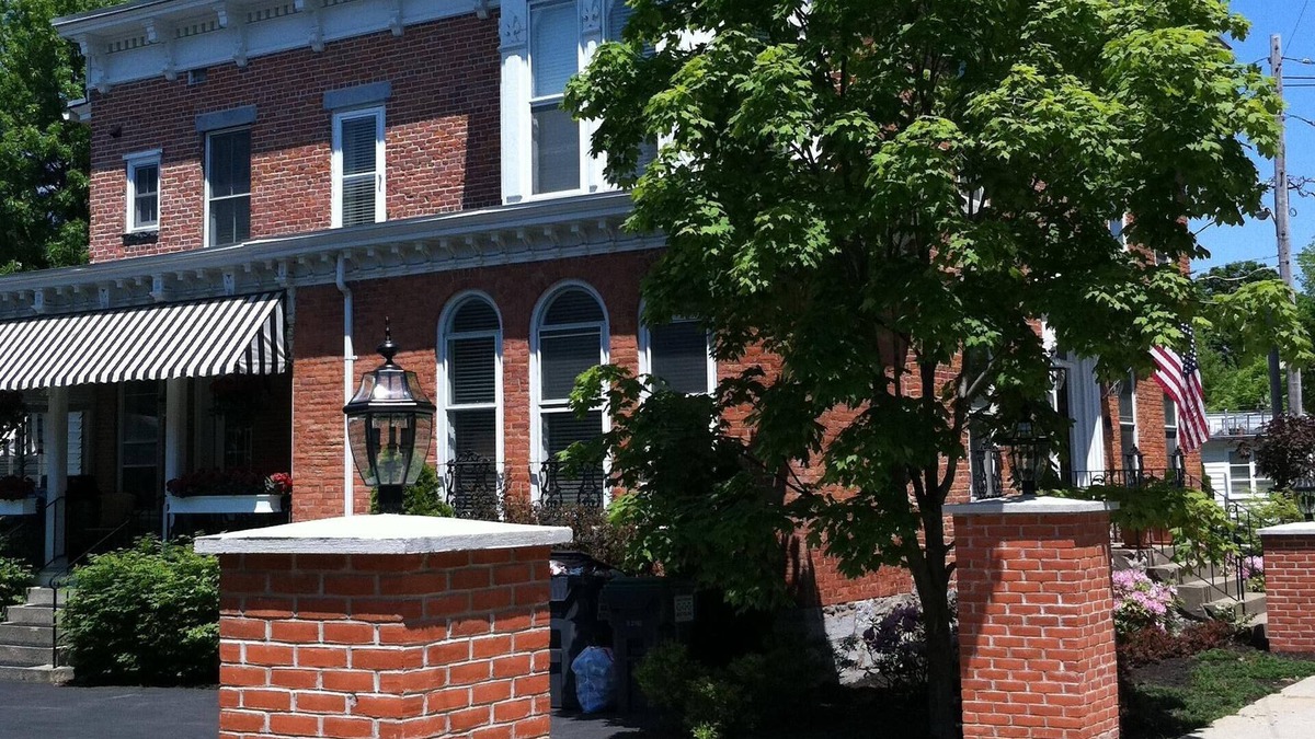 Saratoga Springs House | Brick Victorian House in Central Downtown & Near Track