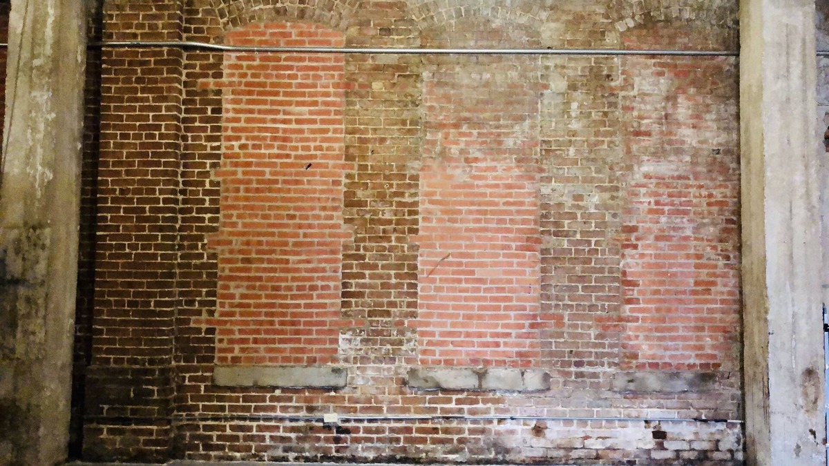 Downtown Houston Apartment | Brick warehouse attic
