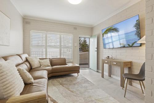 Largs Bay Apartment | Bright 2-Bed Apartment Steps from Largs Bay Beach