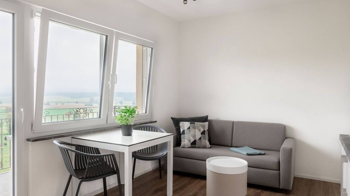 Klettgau Apartment | Bright 2-room apartment with balcony, 28 m² for 1 person