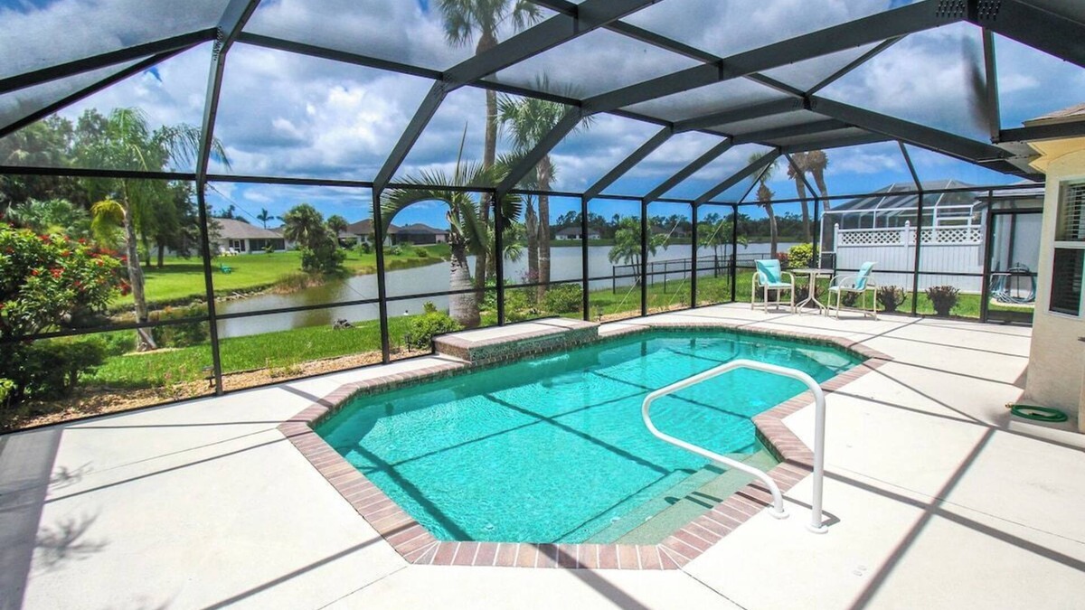 Rotonda Heights House | Bright & Airy Canal-Front Retreat With Pool - Royal Oasis