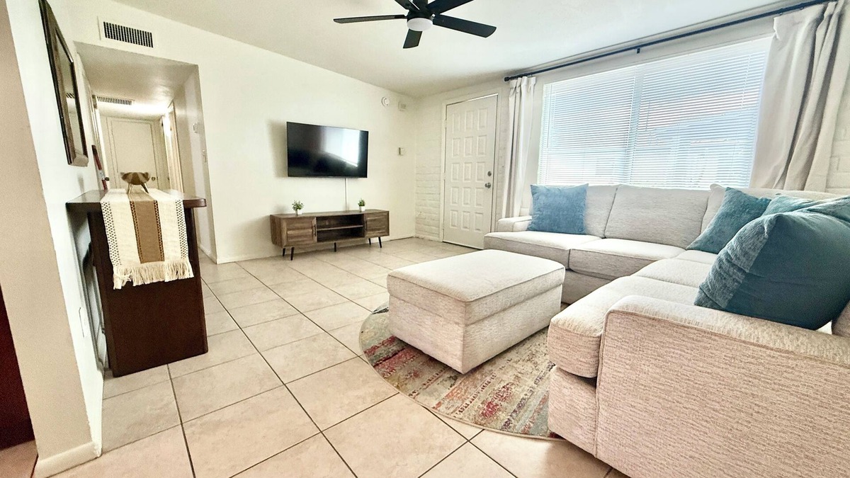 St. Francis Cabrini House | Bright and Cozy Tucson Condo - Ideal for families, couples and friends