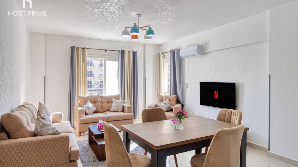 Madinaty Apartment | Bright apartment in rehab city