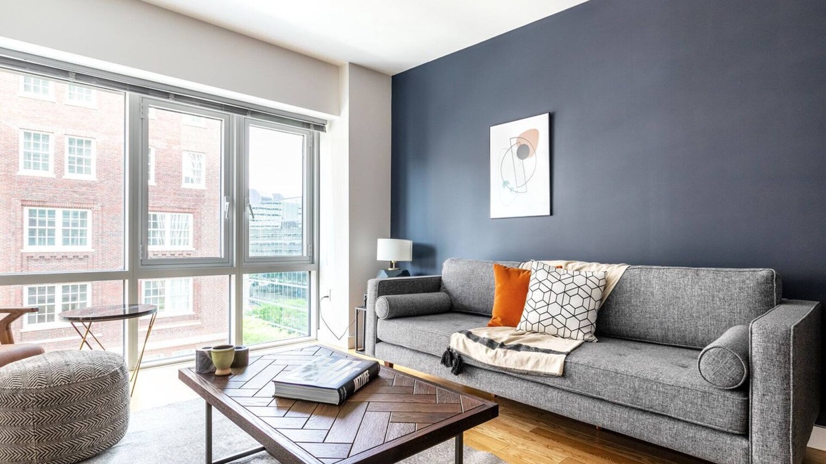 Back Bay East Apartment | Bright Back Bay 1BR w/Gym + W/D + Doorman near Esplanade by Blueground