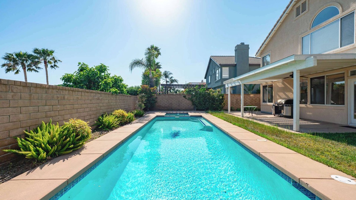 Rancho Cucamonga House | Bright Designer Home w Pool, Near Everything
