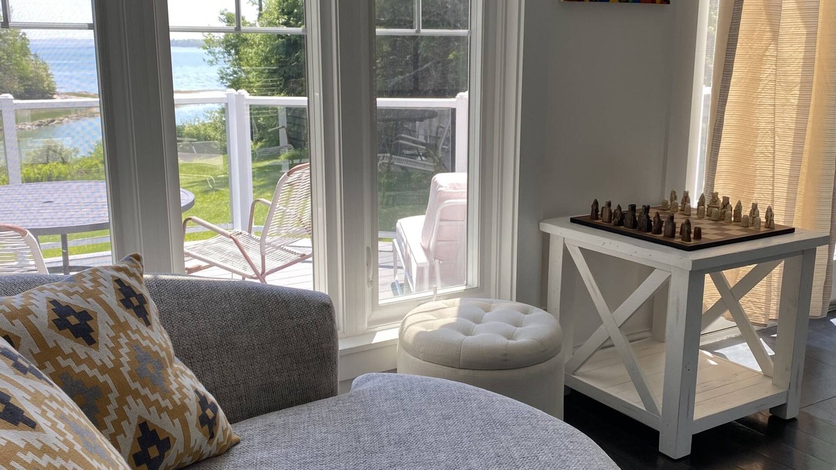 Lamoine House | Bright waterfront home, 20 minutes to Acadia. Hot tub