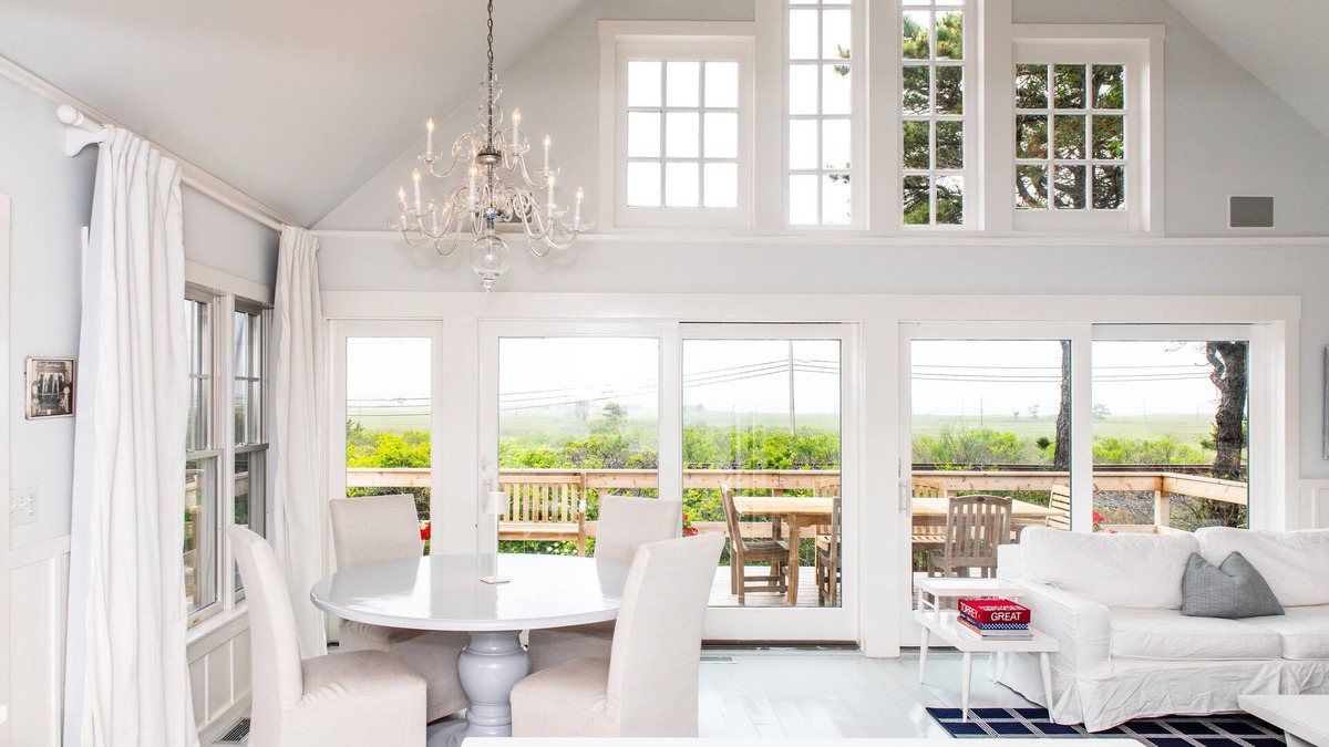 Napeague Cottage | Bright White Beach House, Just a Short Stroll to Ocean- A Sunset to End Everyday