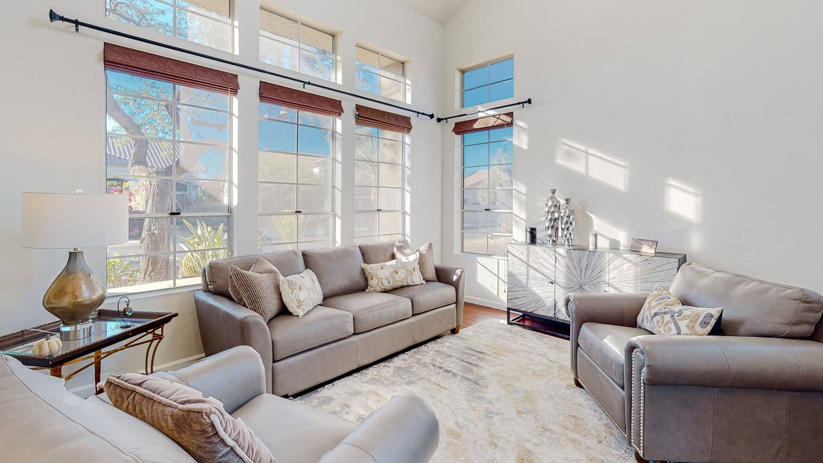 Tatum Ranch House | Brilliant home with pool, lovely patio, washer/dryer & central AC