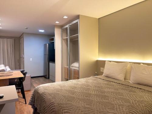 Jardins Apartment | Brise Studio na Pamplona Ar, Wi-Fi e Paulista a pé