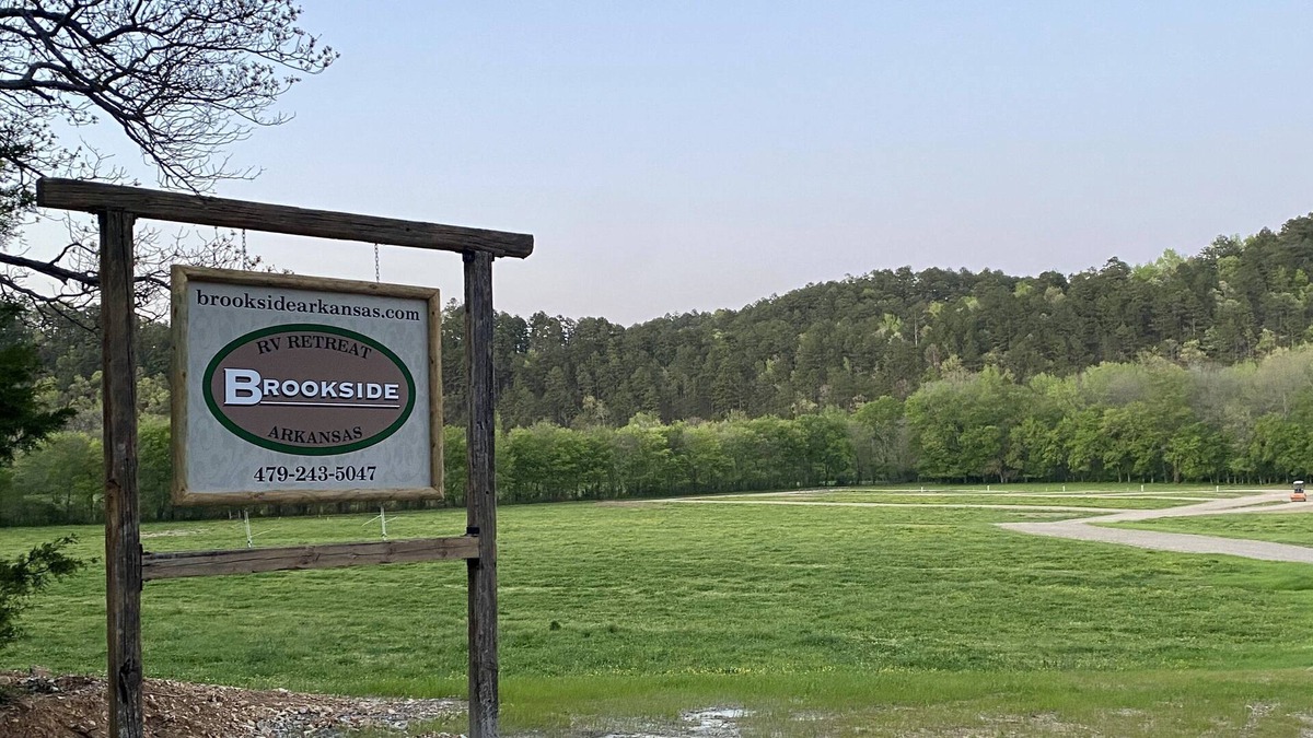 Pine Ridge RV Rental | Brookside RV Retreat Site #1-Big Fork Creek-Close to Wolf Pen Gap