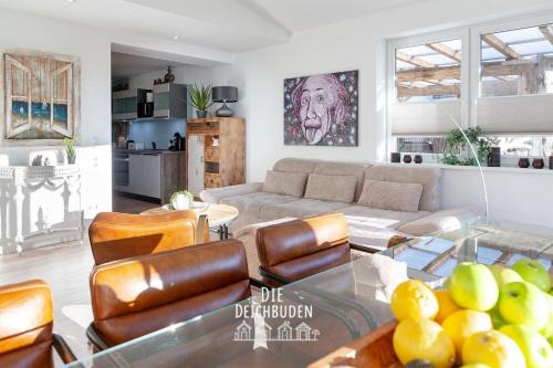 Busumer Deichhausen Apartment | Bude-5
