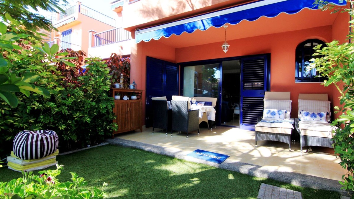 Costa Meloneras House | Bungalow in Meloneras area. Sea views. Direct access to Beach and Avenue.