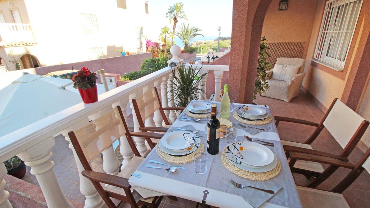 Gran Alacant House | Bungalow with terrace, pool and sea views
