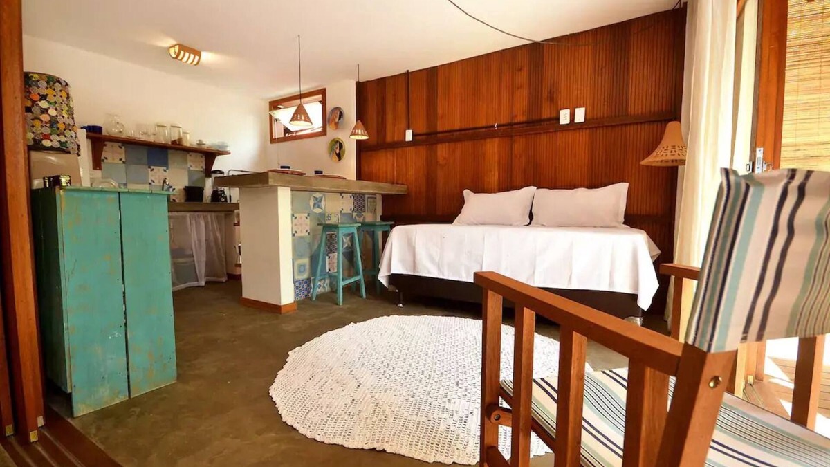 Barra Grande House | Bungalow Azul Solteiro- Praia de Algodões, Maraú