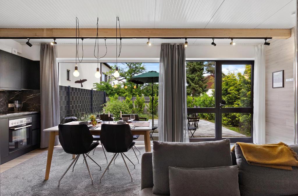 Speyer Apartment | Bungalow für 2 - Parkplatz - Küche - Terrasse