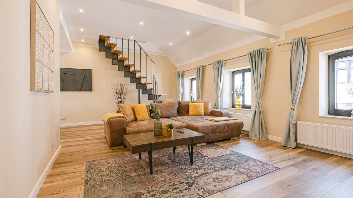 Speldorf Apartment | BW5 – Stylish Loft Apartment – 4 Rooms – 110 m² – Air Conditioning