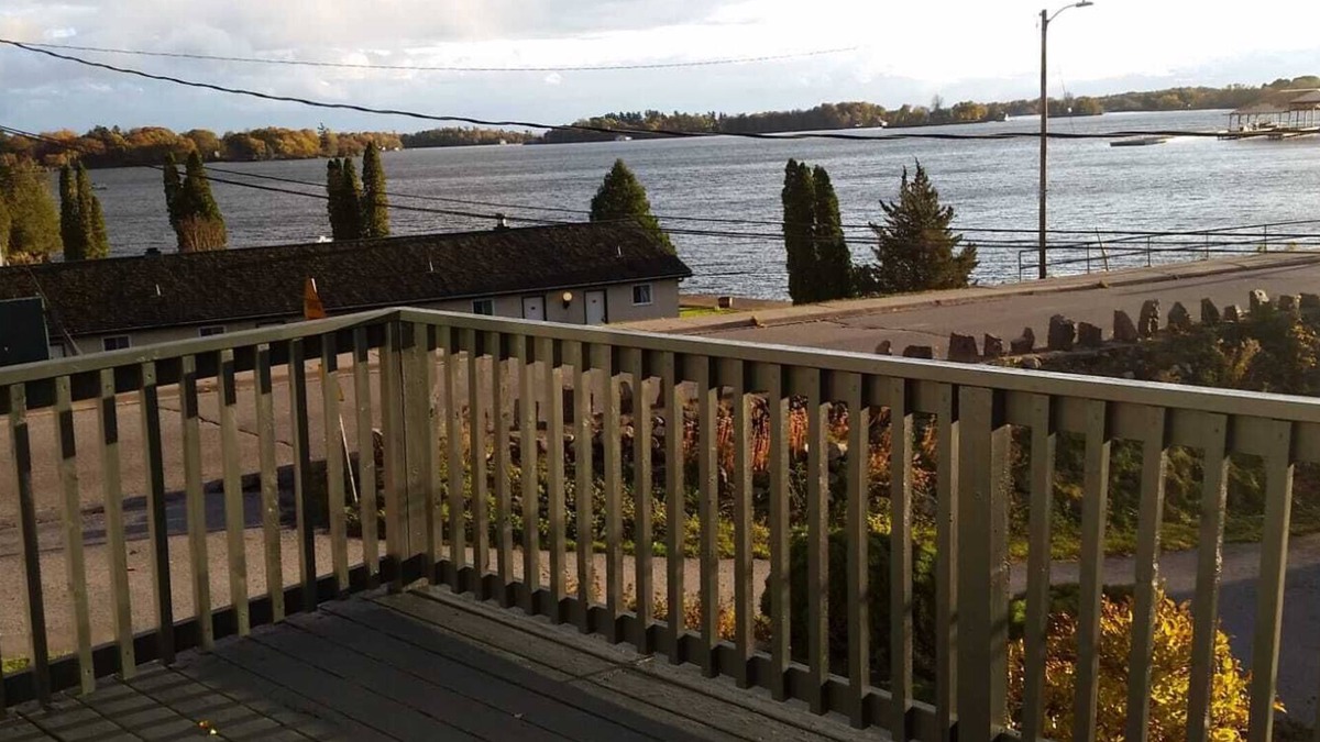 Gananoque Apartment | By The Rivers a unique Apartment looking out the St.Lawrence River