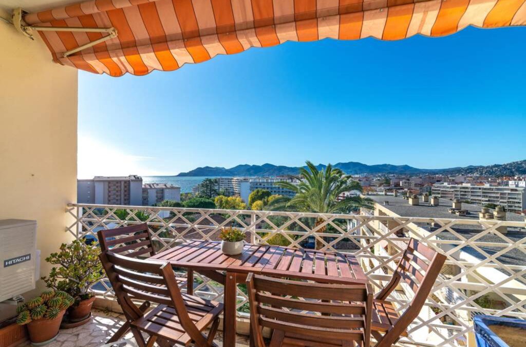 Cannes La Bocca Apartment | C078-Superb apt in Cannes - Sea view - 6 people