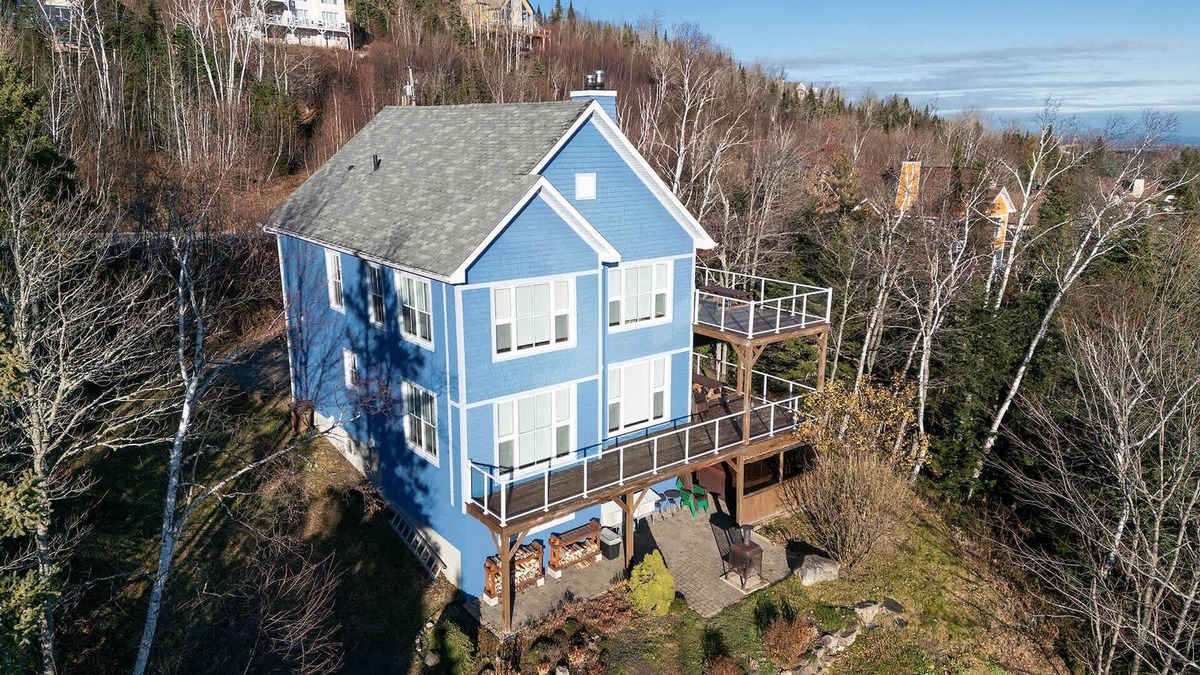 Petite-Riviere-Saint-Francois Ski Chalet | SPA & Mountain View - Condo Lapaix-Ski