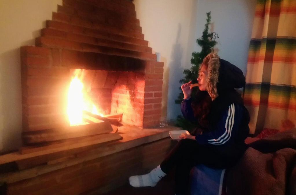 San Jose del Pacifico Ski Chalet | Cabaña con Bañera y Chimeneas en Puesta de Sol