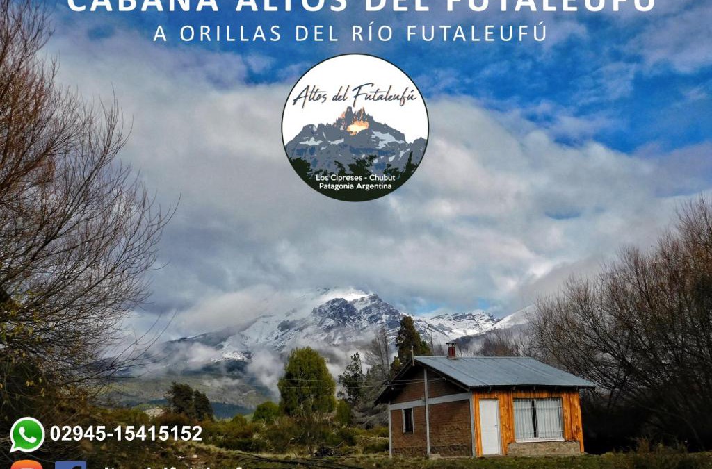 Trevelin Ski Chalet | Cabaña de CAMPO Altos del Futaleufu sobre COSTA DE RÍO