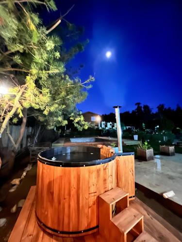 Tunquen House | Cabaña en Tunquén con parrilla, fogón, piscina y bosque