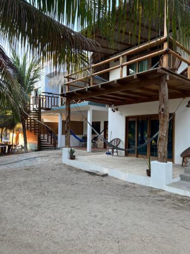El Azufre Apartment | Cabañas las Palmas Chacahua