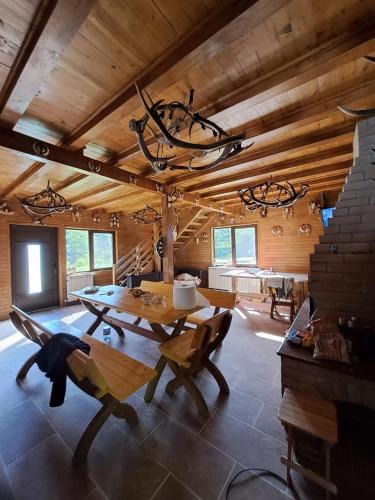 Schitu-Tarcau House | Cabana cu trofee